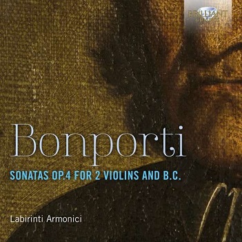 Labirinti Armonici - Bonporti: Sonatas Op.4 For 2 Violins and B.C.