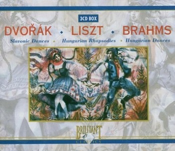 BRAHMS / DVORAK / LISZT - HUNGARIAN DANCES / SLAVONIC DANCES / HUNGARIAN RHAPSODIES