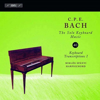 Spanyi, Miklos - C.P.E. Bach: Solo Keyboard Music Vol.40