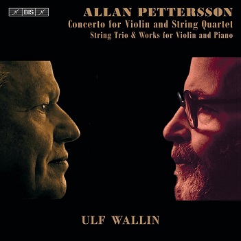Wallin, Ulf / Sueye Park / Daniel Vlashi Lukaci - Pettersson: Concerto For Violin & String Quartet