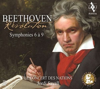 Le Concert Des Nations / Jordi Savall - Beethoven Revolution Symphonies 6-9