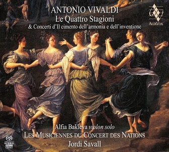 Savall, Jordi & Alfia Bakieva & Les Musiciennes Du Concert Des Nations - Antonio Vivaldi: Le Quattro Stagioni