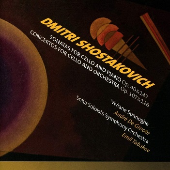 Groote, Andre De/Viviane Spanoghe - Shostakovich: Sonata For Cello and Piano Op.40 & 147