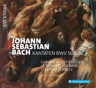 Pregardien, Christoph/Le Concert Lorrain/Stephan Schultz - Akl23 / Bach Kantaten Bwv 56 & 82