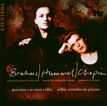 Brahms/Chopin/Hummel - Sonates For Cello & Piano